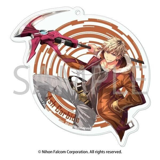 Legend of Heroes Sen Kiseki IV Acrylic Hologram Keychain Strap Ash Carbide