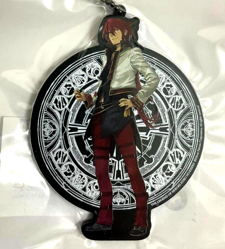 Legend Of Heroes Kuro No Kiseki Big Acrylic Keychain Strap Aaron Wei