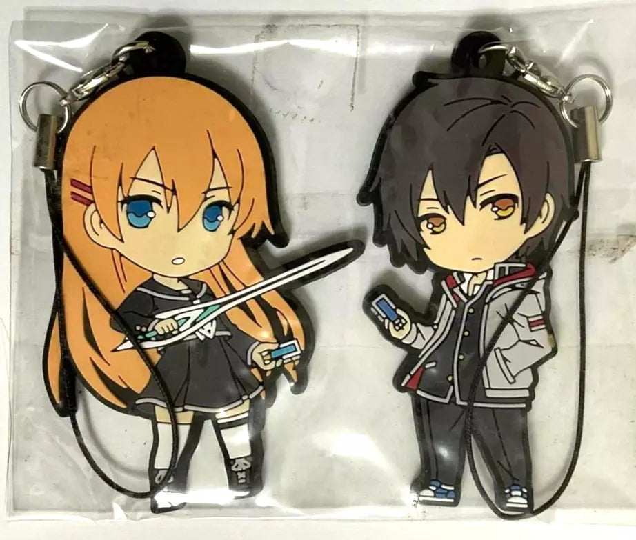 Tokyo Xanadu Rubber Strap Charm x2 Kou Tokisaka Asuka Hiiragi