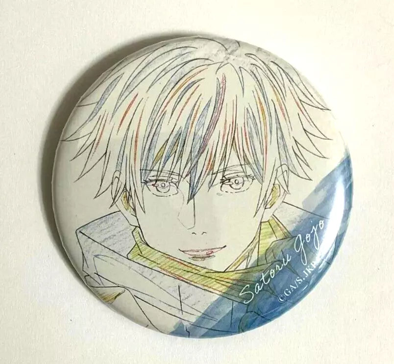 Jujutsu Kaisen Sorcery Fight Mappa Showcase Can Badge Button Satoru Gojo