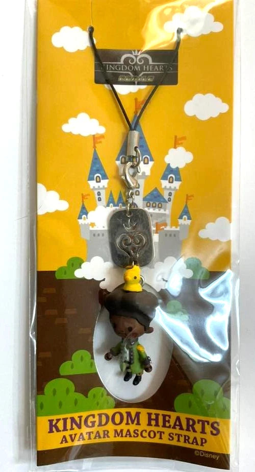 Kingdom Hearts Avatar Mascot Strap Keychain Sazh Katzroy
