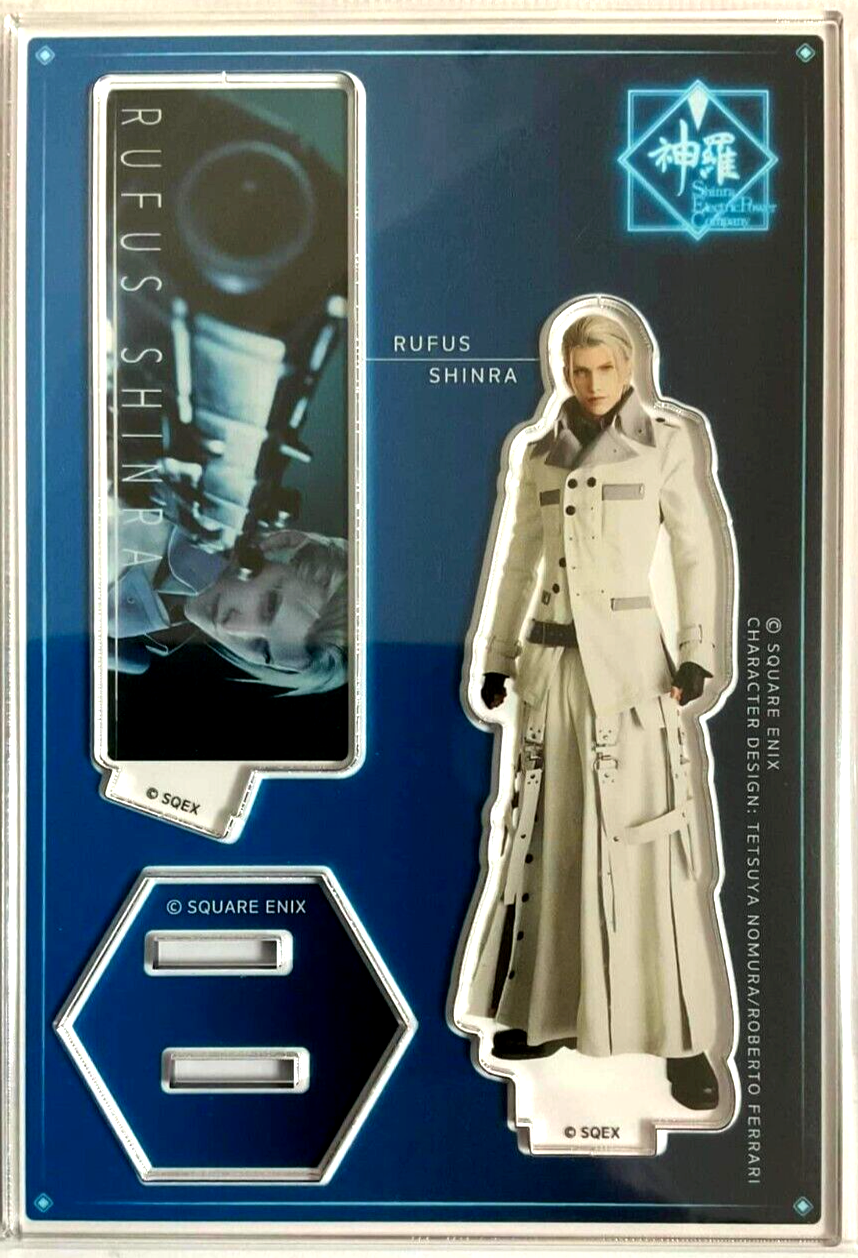 Final Fantasy VII Remake Acrylic Stand Statue Rufus Shinra