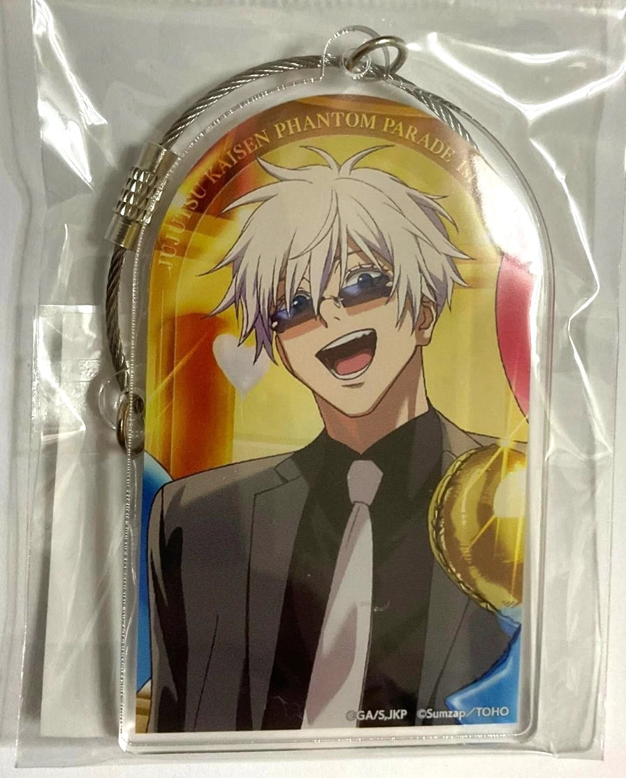 Jujutsu Kaisen Phantom Parade Acrylic Keychain Wire Ring Satoru Gojo