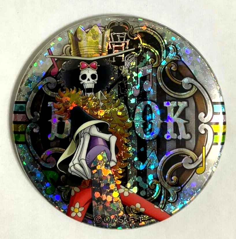 One Piece Yakara SHINE Can Badge Button Brook