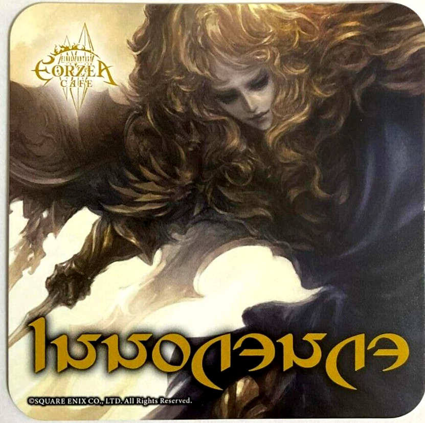 Final Fantasy XIV Primals Coaster Innocence Eorzea Cafe