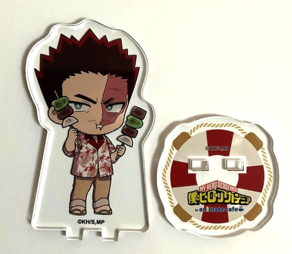My Hero Academia Animate Cafe Summer Vacation Acrylic Stand Endeavor