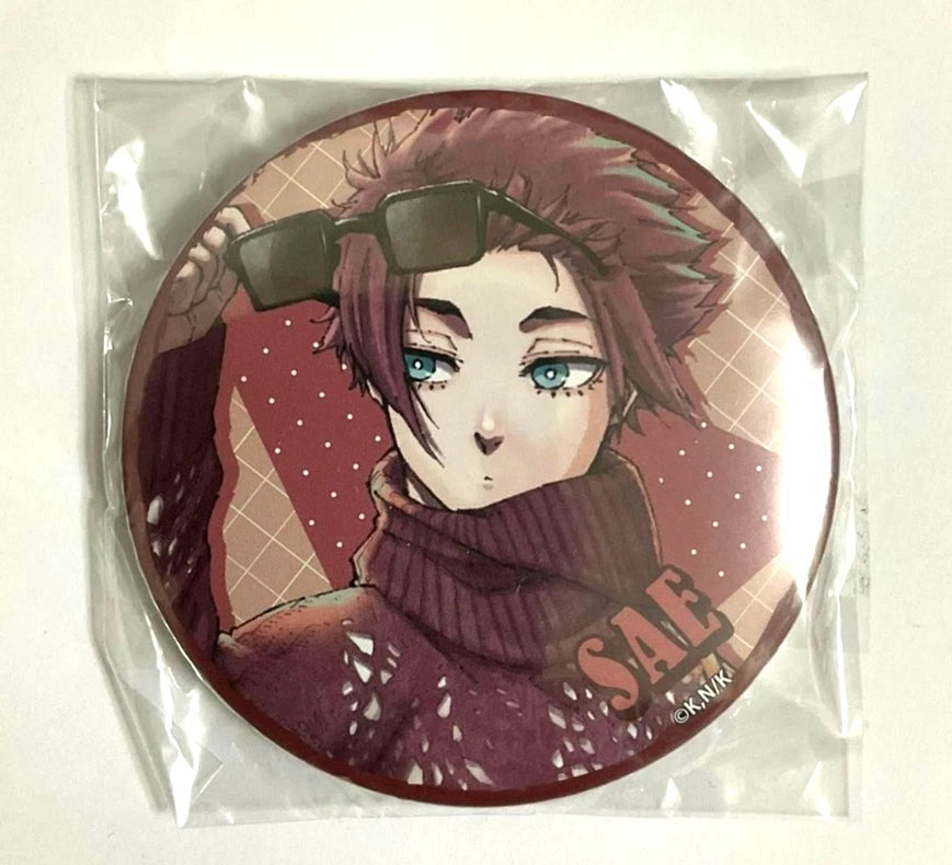 Blue Lock Private Outfit Original Art Can Badge Button Sae Itoshi