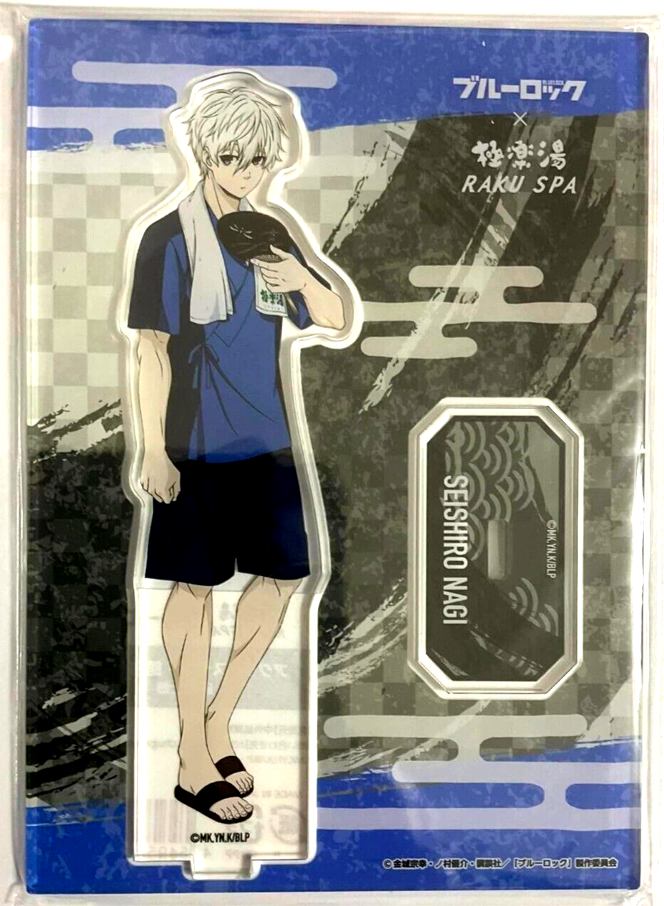 Blue Lock Raku Spa Acrylic Stand Seishiro Nagi