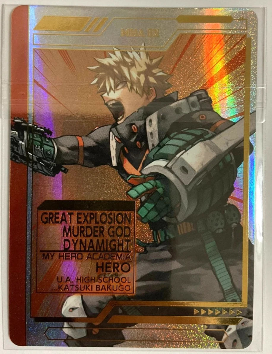 My Hero Academia GENGA EX Bonus Trading Collection Card Katsuki Bakugo