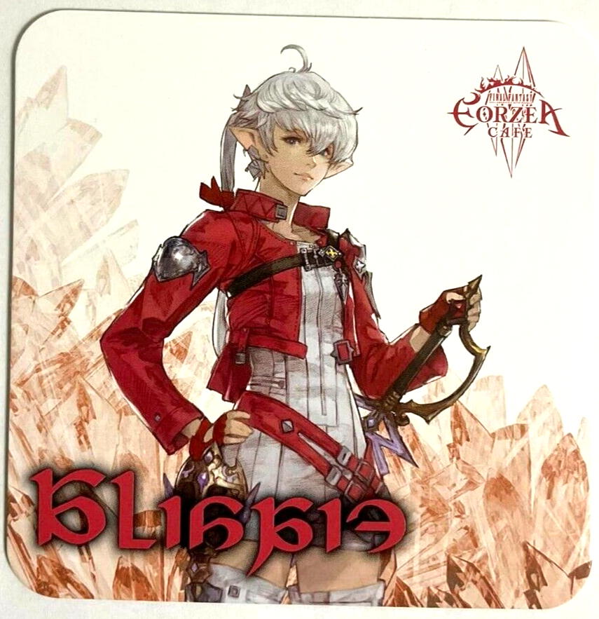 Final Fantasy XIV Art Coaster Alisaie Leveilleur Eorzea Cafe