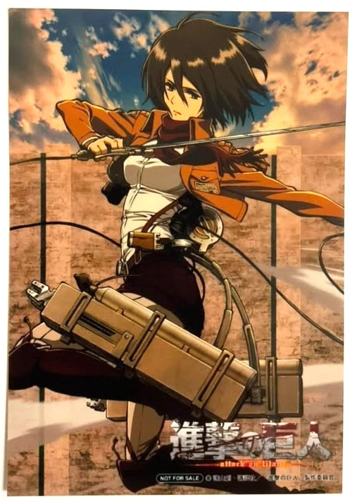 Attack On Titan Character Bromide Mikasa Ackerman xde
