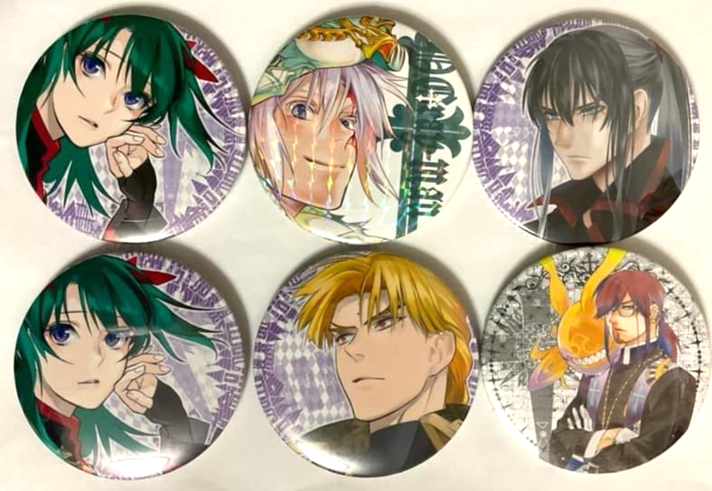 D.Gray-man Hallow Can Badge Allen Walker (Anime Toy