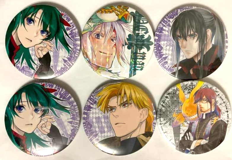 D.gray-man Collection Can Badge Button Allen Walker Yu Kanda Lenalee Link Cross