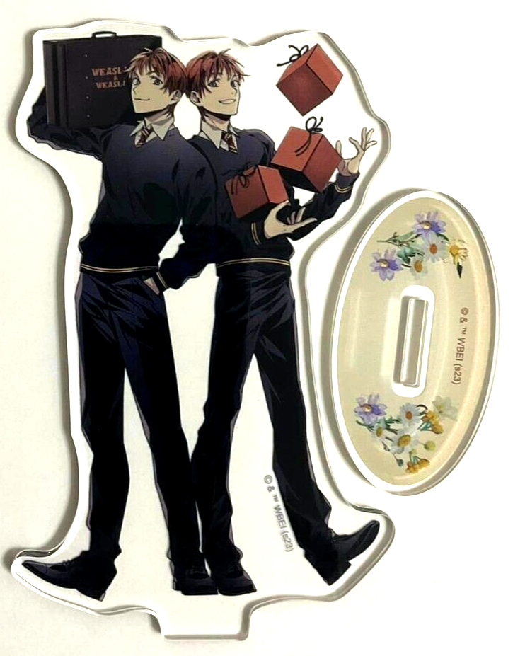 Harry Potter Acrylic Stand Collection Fred George Weasley Hogwarts