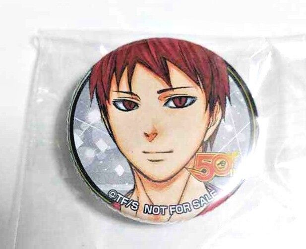 Kuroko no Basketball Mini Can Badge Button x4 Seijuro Akashi