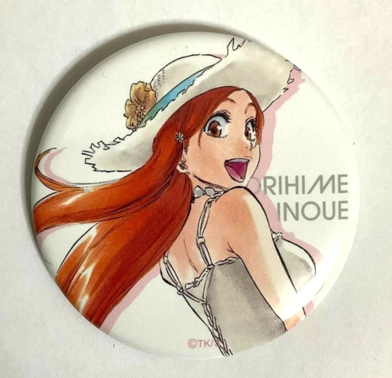 Bleach EX Genga Can Badge Button Collection Orihime Inoue