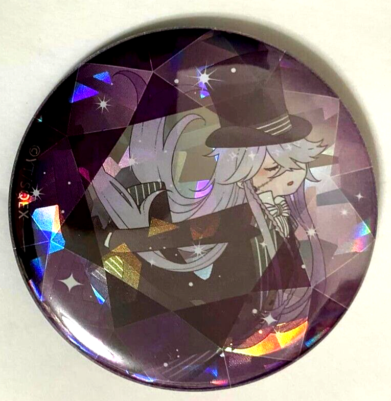 Black Butler Label Funtom Hotel Jewelry Can Badge Button Undertaker