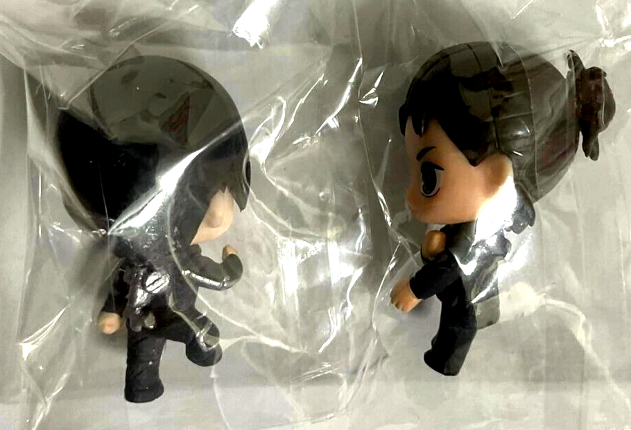 Attack On Titan Hugcot Mini Mascot Figure Eren Yeager Mikasa Ackerman