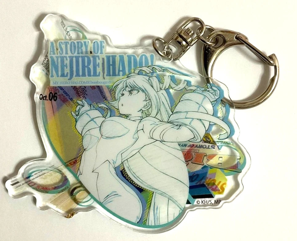 My Hero Academia Bunbougu Acrylic Keychain Strap Nejire Hado