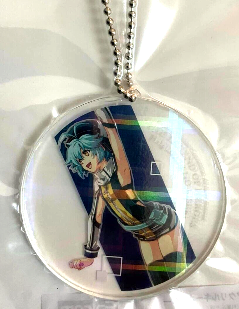Legend Of Heroes Hajimari No Kiseki Hologram Acrylic Keychain Strap Millium