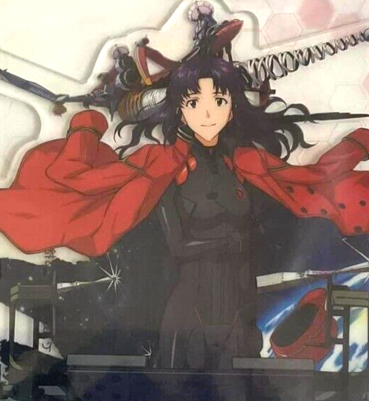 Evangelion Kuji Visual Acrylic Stand Misato Katsuragi