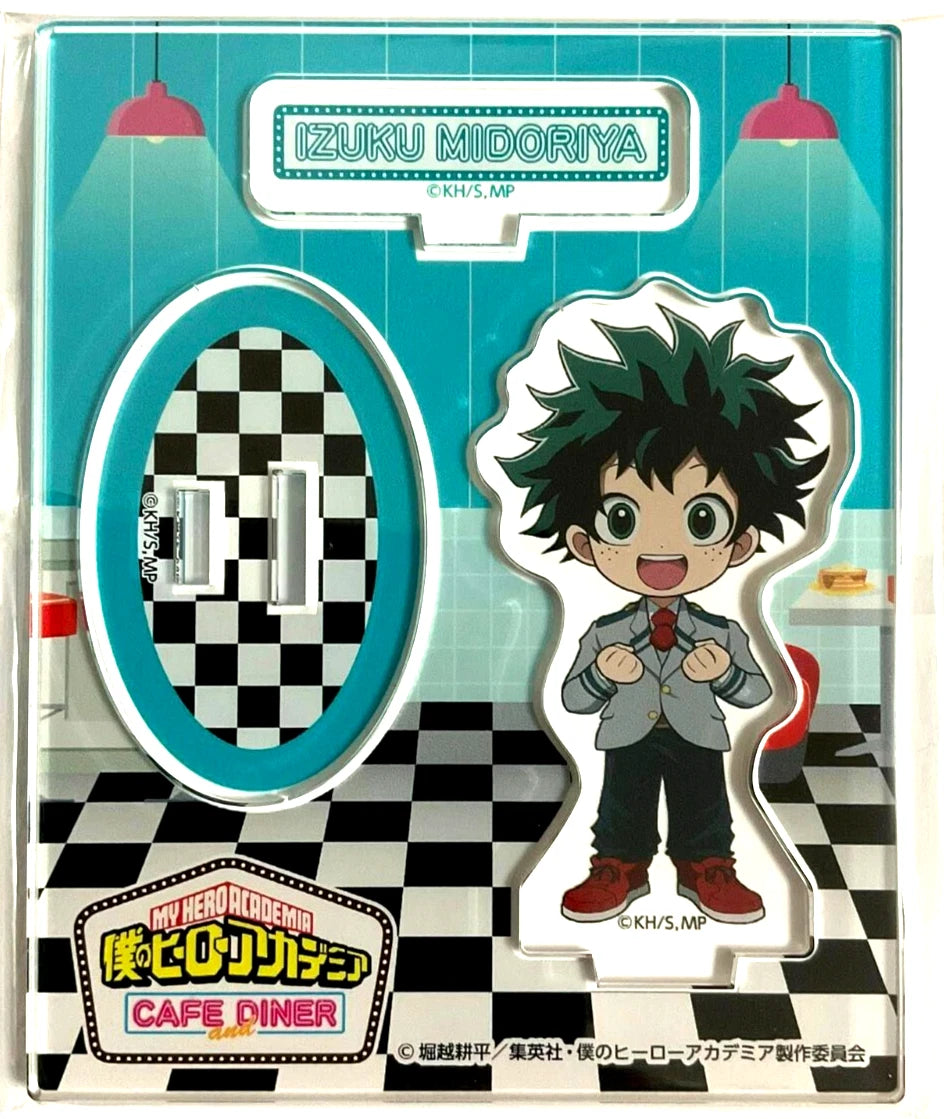 My Hero Academia Cafe Diner Collabo Acrylic Stand Izuku Midoriya