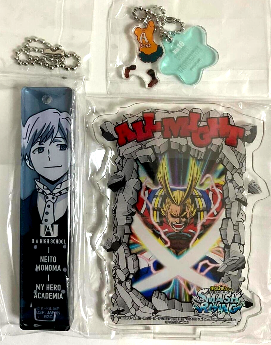 My Hero Academia SMASH RISING Acrylic Stand Plate All Might Hagakure M –  Miyabi x Oriental