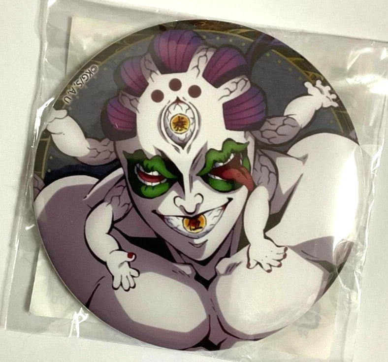 Kimetsu no Yaiba Demon Slayer ONLINE Kuji Can Badge Button Gyokko