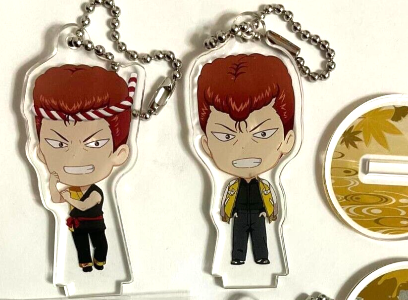 Yu Yu Hakusho Animate Youme Cafe GIGO Acrylic Stand Keychain Kazuma Kuwabara