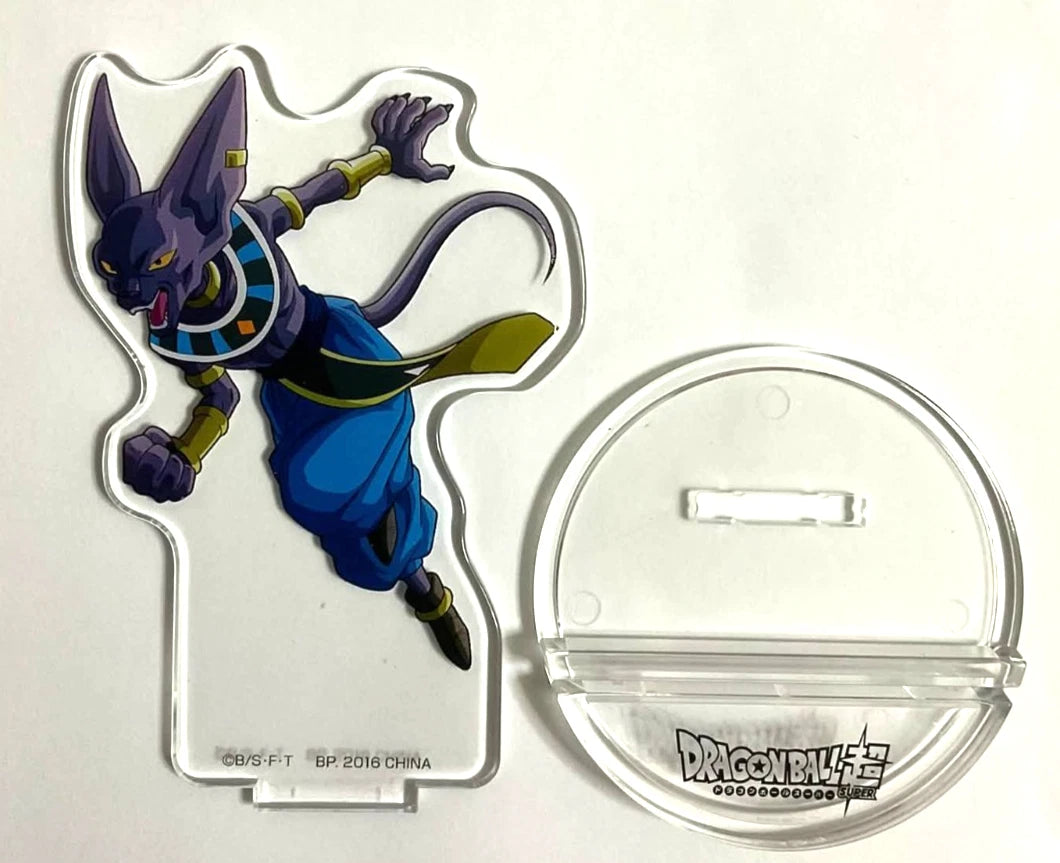 Dragon Ball Super Acrylic Stand Beerus Anime Jump xde