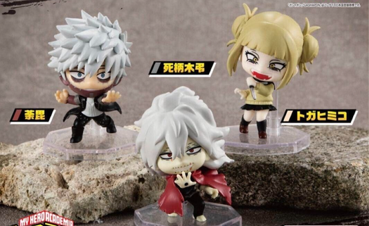 My Hero Academia Capsule Figure Collection Mascot x3 Tomura Shigaraki Dabi Toga