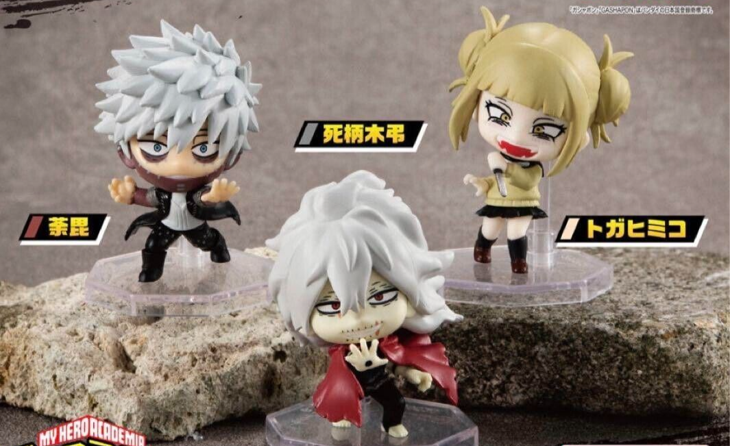My Hero Academia Capsule Figure Collection Mascot x3 Tomura Shigaraki Dabi Toga