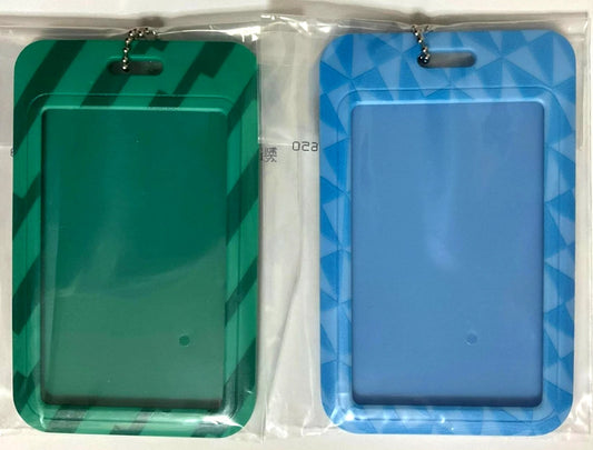 My Hero Academia Kuji Card Holder Set x2 Izuku Midoriya Shoto Todoroki 10cm