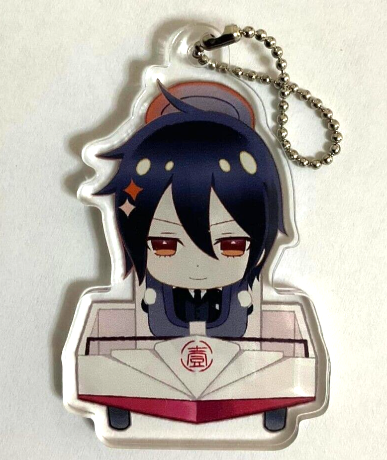 Black Butler x Fuji Q Highland Mini Acrylic Keychain Strap Sebastian