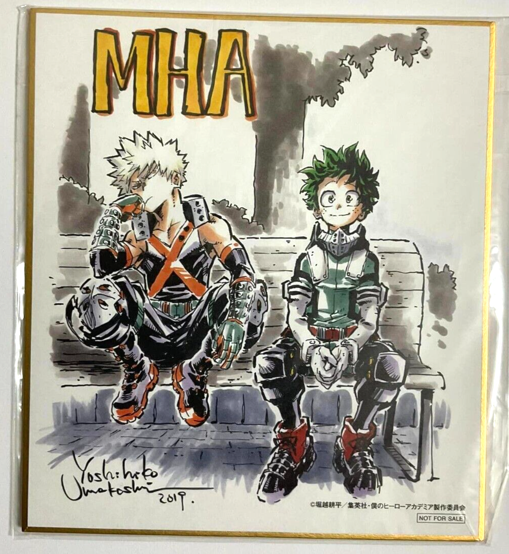 My Hero Academia Bonus Autograph Shikishi Izuku Midoriya Katsuki Bakug –  Miyabi x Oriental