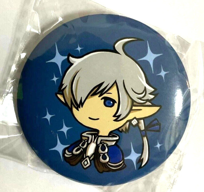 Final Fantasy XIV Fan Festival 2024 TOKYO Can Badge Button Alphinaud Leveilleur