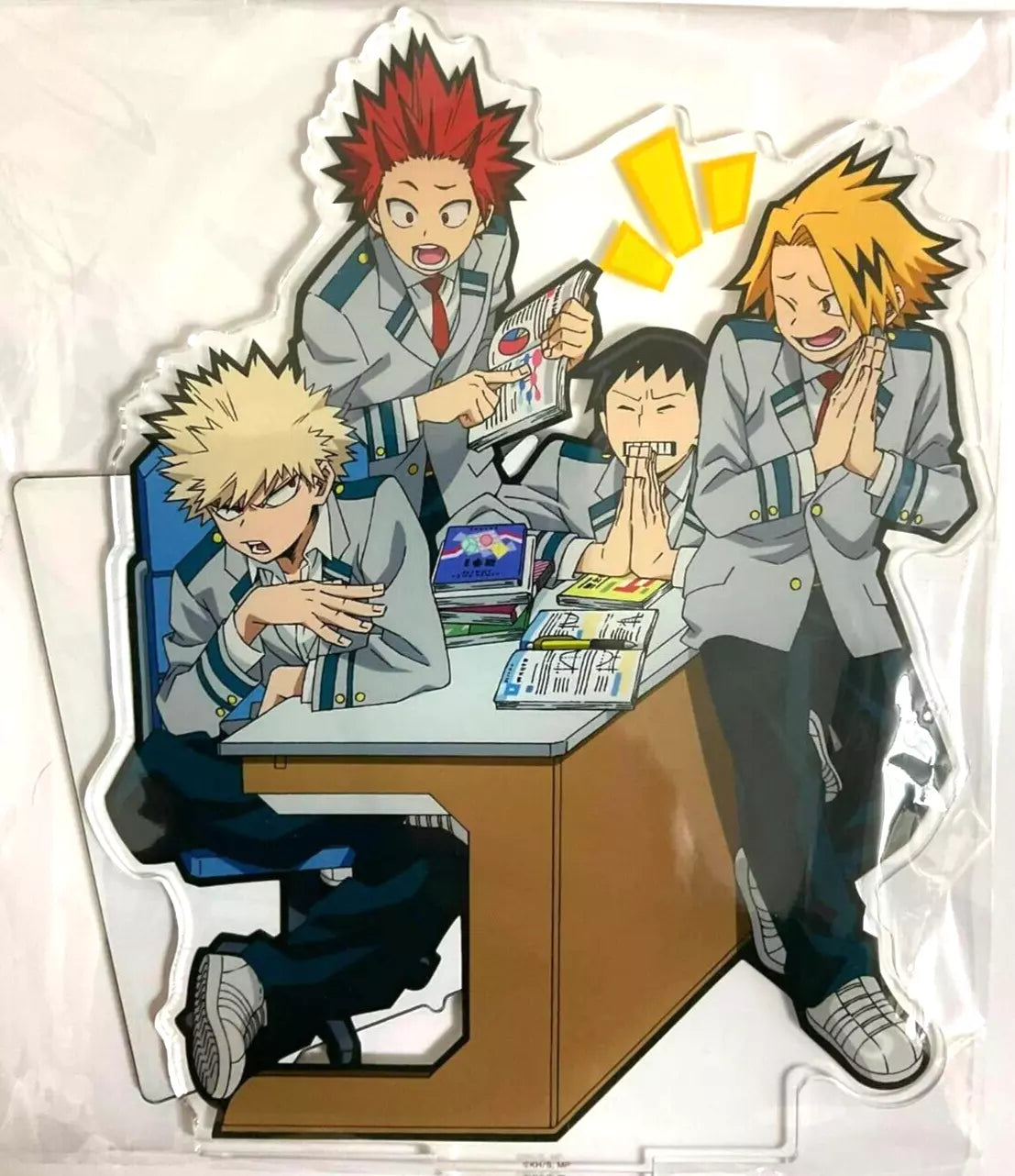 My Hero Academia BREAK TIME Acrylic Stand Bakugo Kirishima Kaminari Sero USED