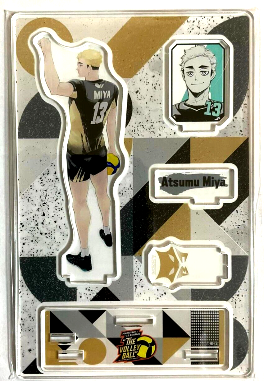 Haikyuu HQ x VL ver. Acrylic Stand Diorama Atsumu Miya