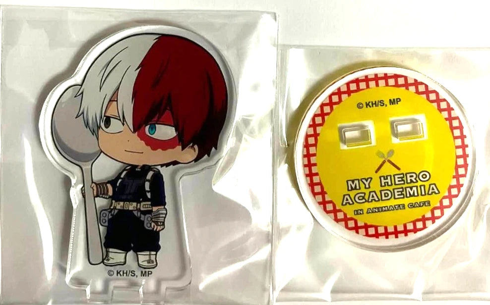 My Hero Academia x Animate Cafe 2 Acrylic Stand Shoto Todoroki xde