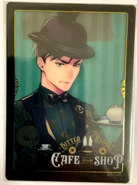 Black Butler Bitter Rabbit Cafe and Shop Clear Card Diedrich Yana Toboso xde