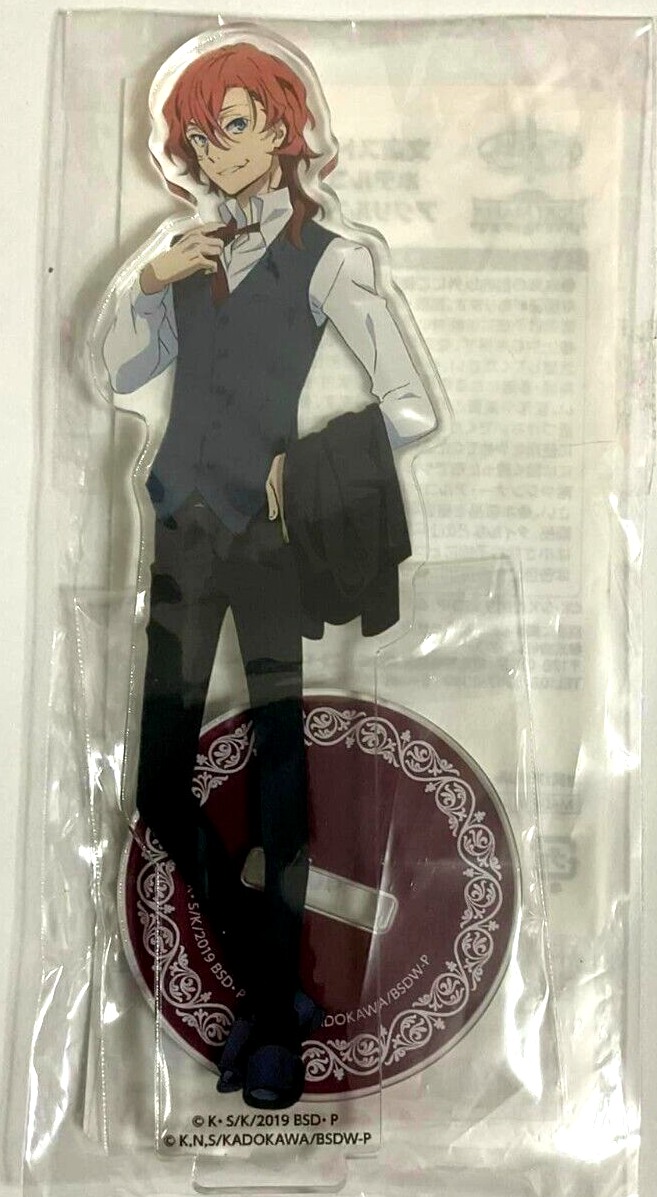 Bungo Stray Dogs Hotel Collabo Acrylic Stand Chuya Nakahara
