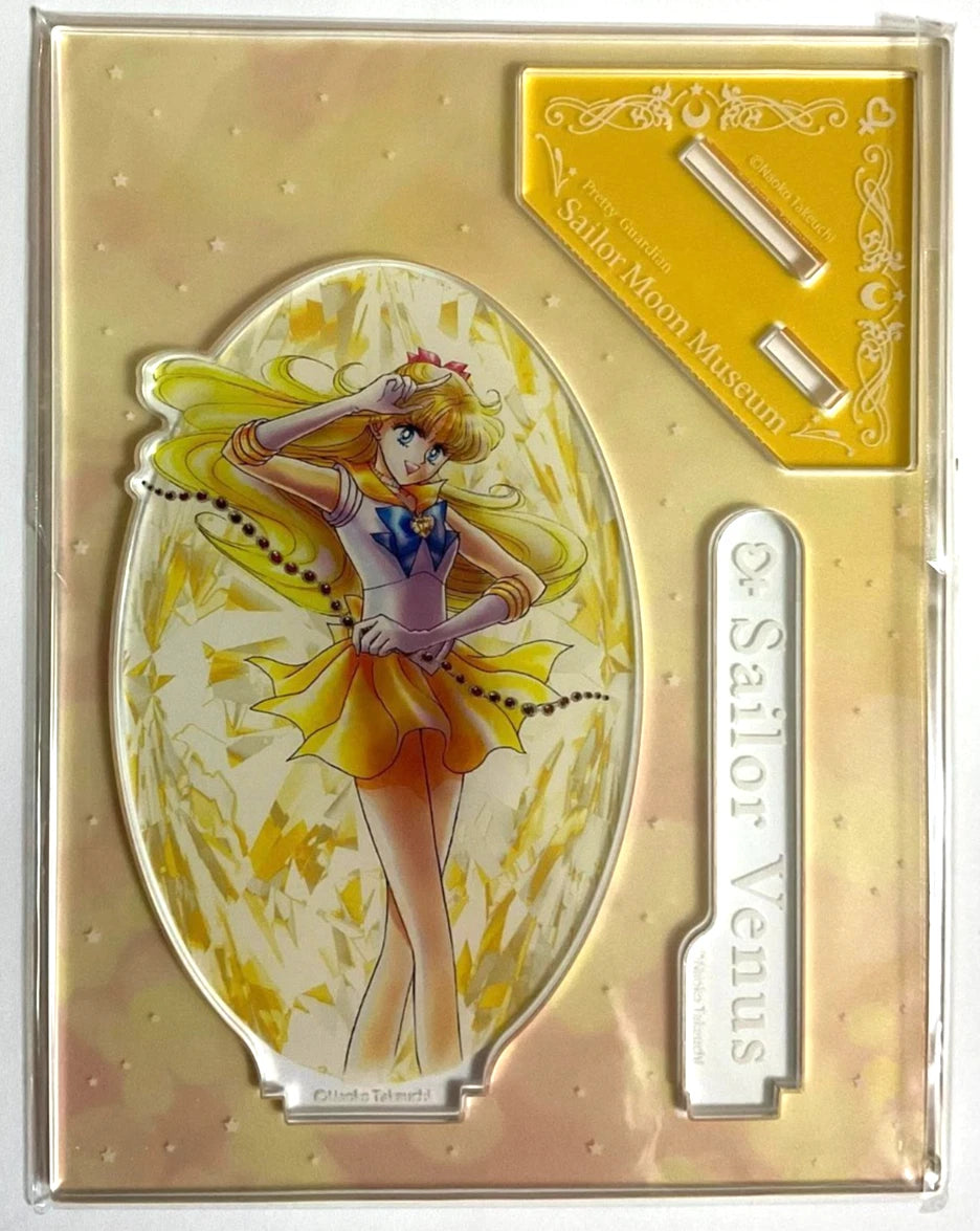 Sailor Moon Museum Acrylic Stand Venus Minako Aino Anime Takeuchi