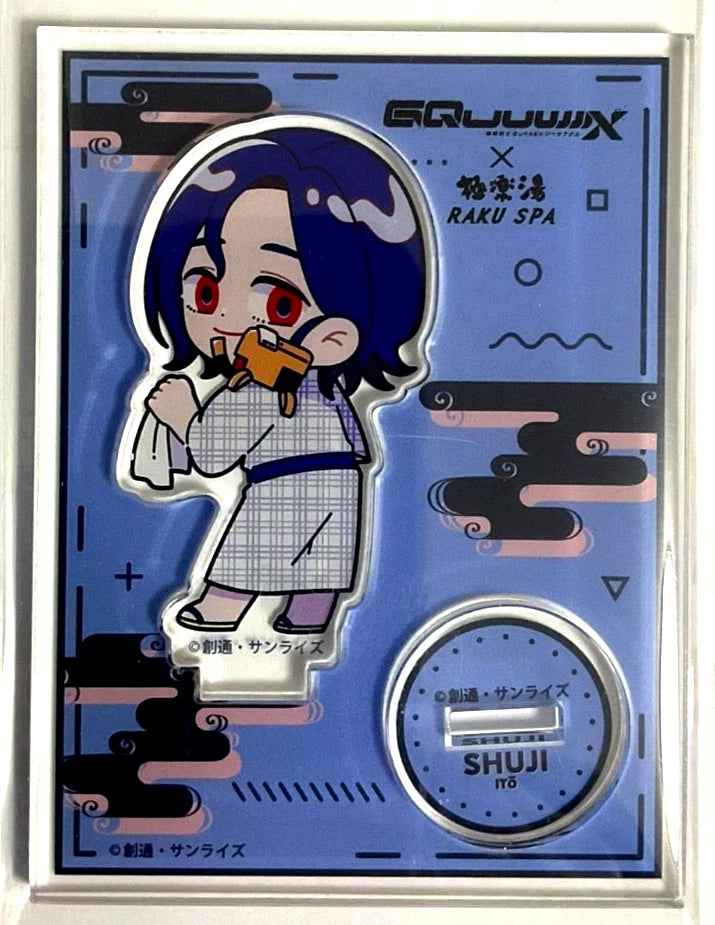 Mobile Suit Gundam GQuuuuuuX x RAKU SPA Acrylic Stand Shuji Ito