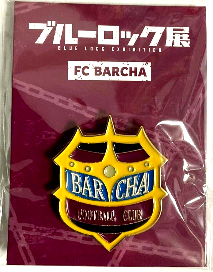 Blue Lock Exhibition Pins Button Badge Barcha