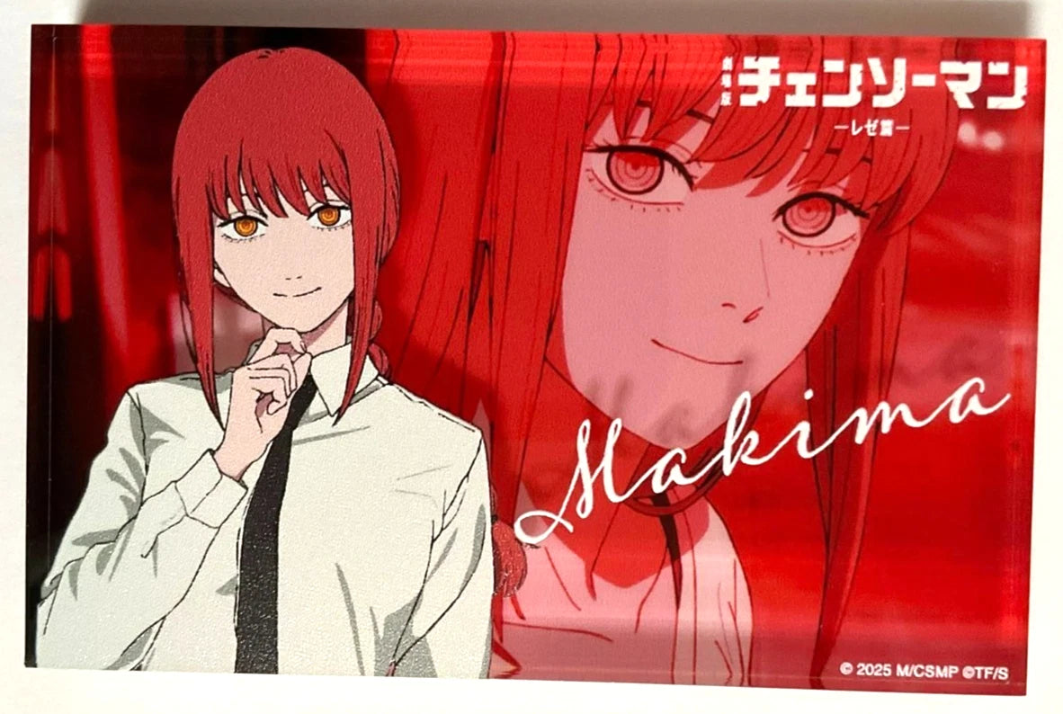 Chainsaw Man Reze Arc TV Tokyo Acrylic Block Stand Makima