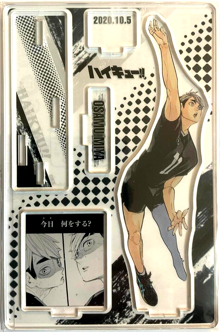 Haikyuu Bday 2020 Acrylic Stand Diorama Osamu Miya Inarizaki