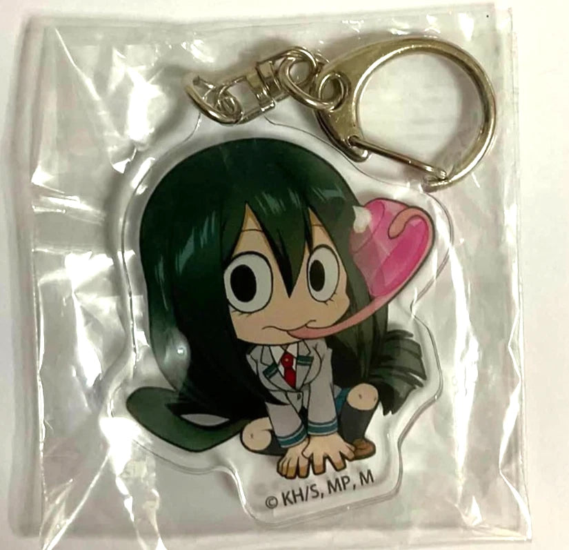 My Hero Academia x Animate Cafe UA Acrylic Keychain Tsuyu Asui xde