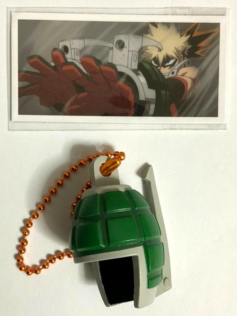 My Hero Academia USJ Collectable Card Keychain Strap Katsuki Bakugo