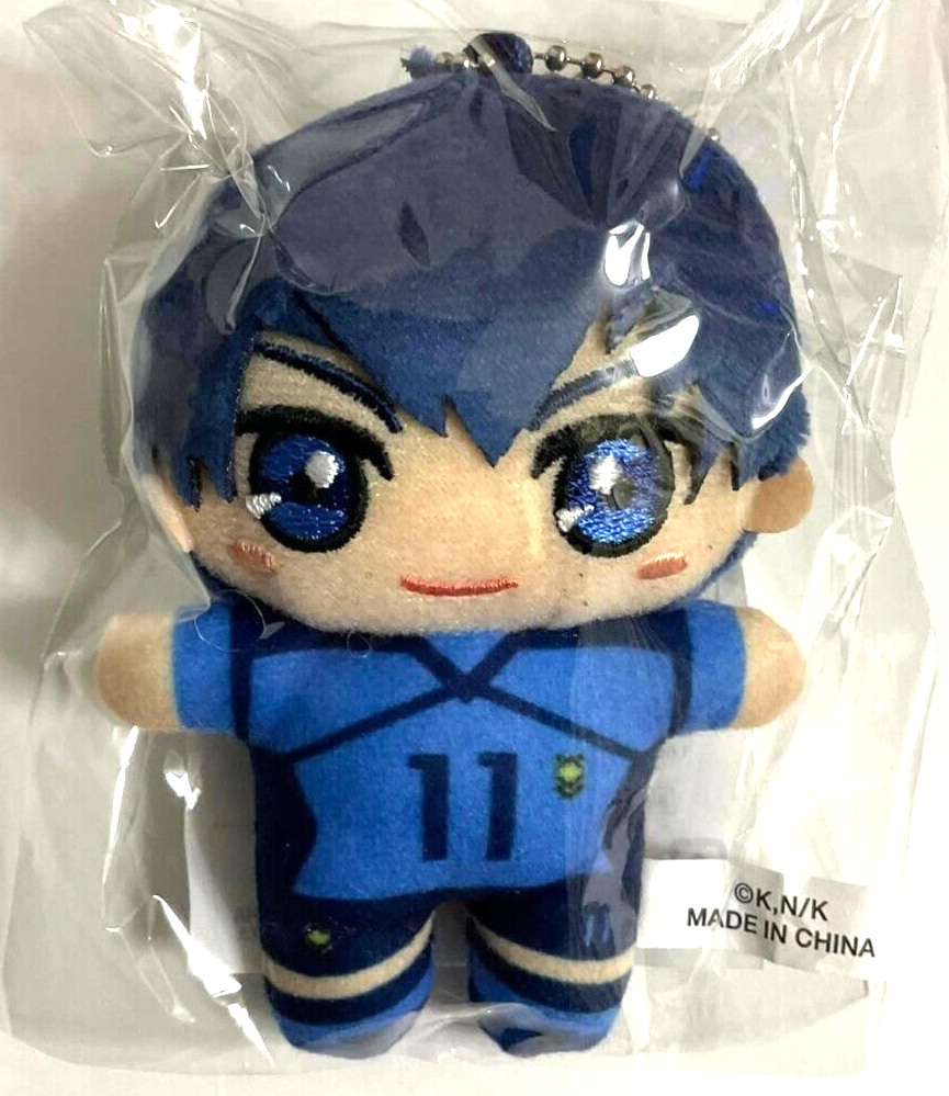 Blue Lock Exhibition Plush Doll Mascot Yoichi Isagi