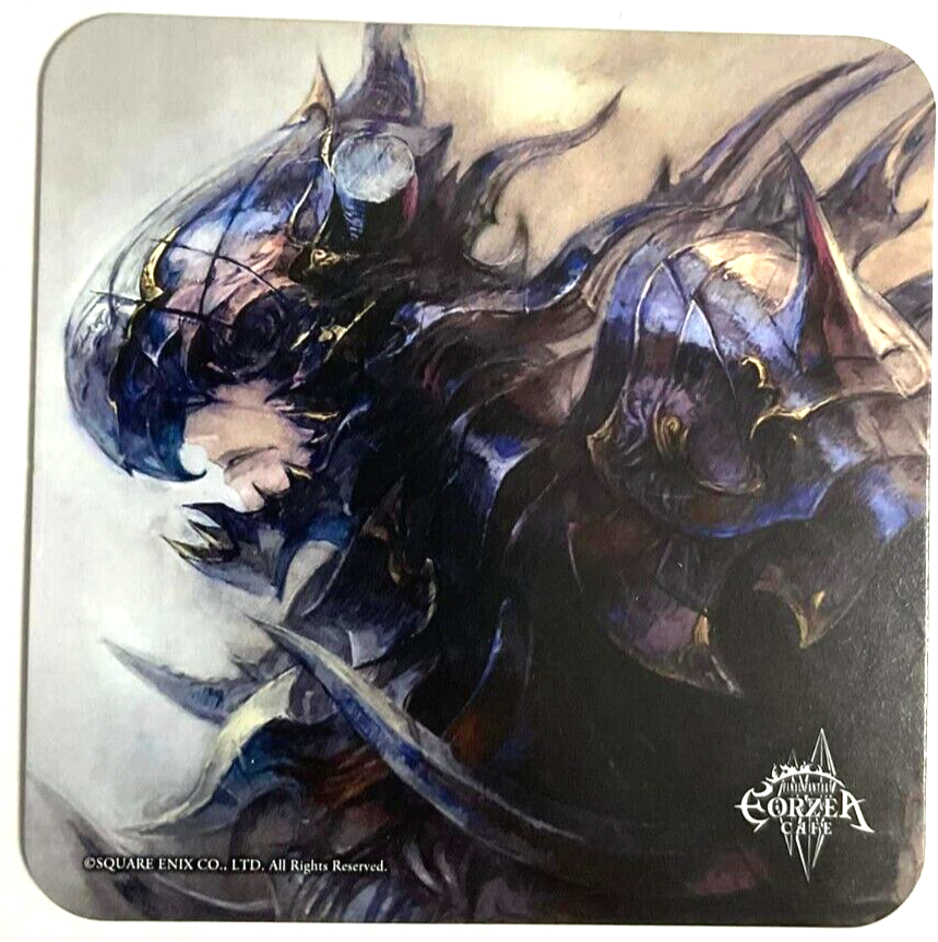 Final Fantasy XIV 14 Primals Odin Coaster Eorzea Cafe Final Fantasy XIV 14 Primals Odin Coaster Eorzea Cafe